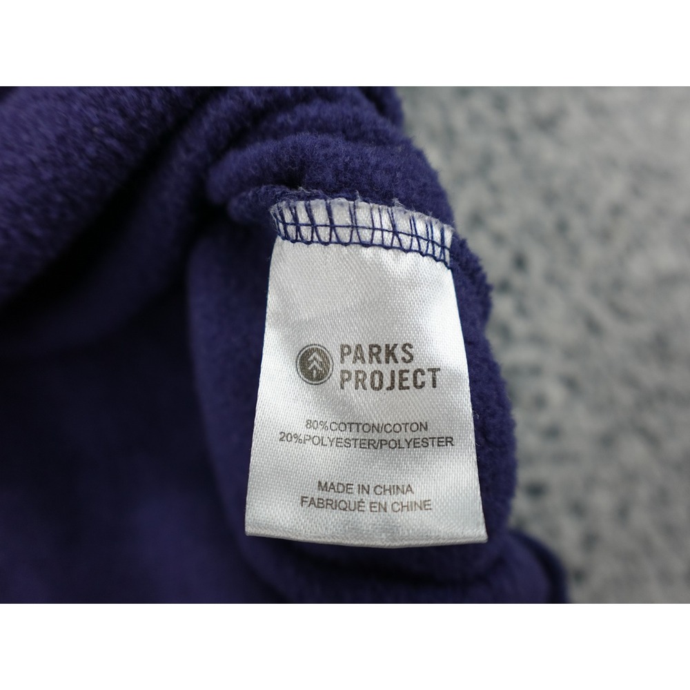 Parks Project Sweatshirt Unisex Medium Purple National Parks Bear Graphic - Picture 7 of 9